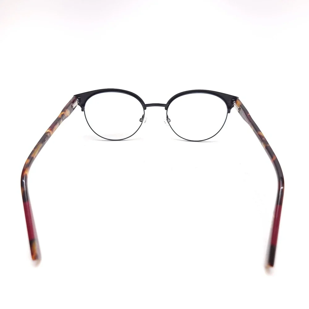 Ellen Degeneres Eyeglasses‎ Frames Only ED503 O-14 BLK Tourtis 50-19-143 Metal